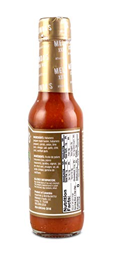 Image of Melinda's Original Habanero XXXtra Hot Sauce - Made with Habanero Peppers, Carrots, Onion, Vinegar & Garlic - Keto, Vegan, Gluten Free Hot Sauce - 5oz, 3 Pack