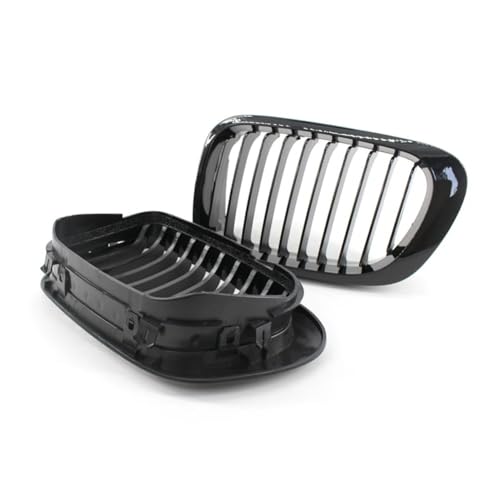 Parrilla delantera negra de parachoques para coche E46 pre-facelift cabriolet de 2 puertas 4