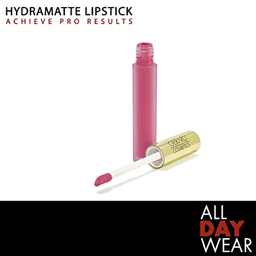 Gerard Cosmetics HydraMatte Liquid Lipstick Honeymoon, Pink Lipstick with Matte Finish, Long Lasting and Non Drying, Super Pigmented Fully Opaque Lip Color