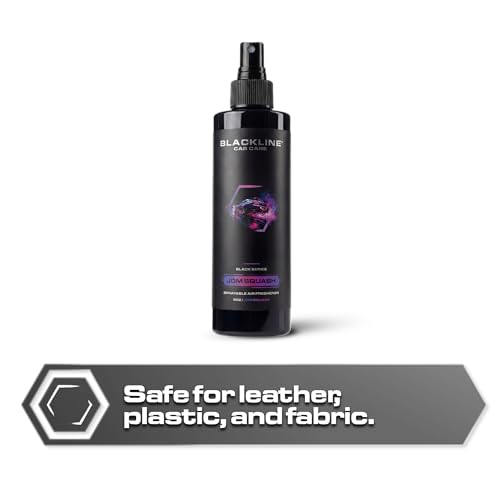 Image of Blackline Car Care - JDM Squash Car Air Freshener Spray, Premium Odor Eliminator for Cars, Trucks, RVs, SUV, or Home Use - 8 fl OZ - Air Freshener - JDM Squash Spray