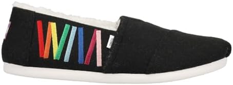 TOMS Mens Alpargata Cozy Slip On Casual Shoes - Black - Size 11 D | Image 2