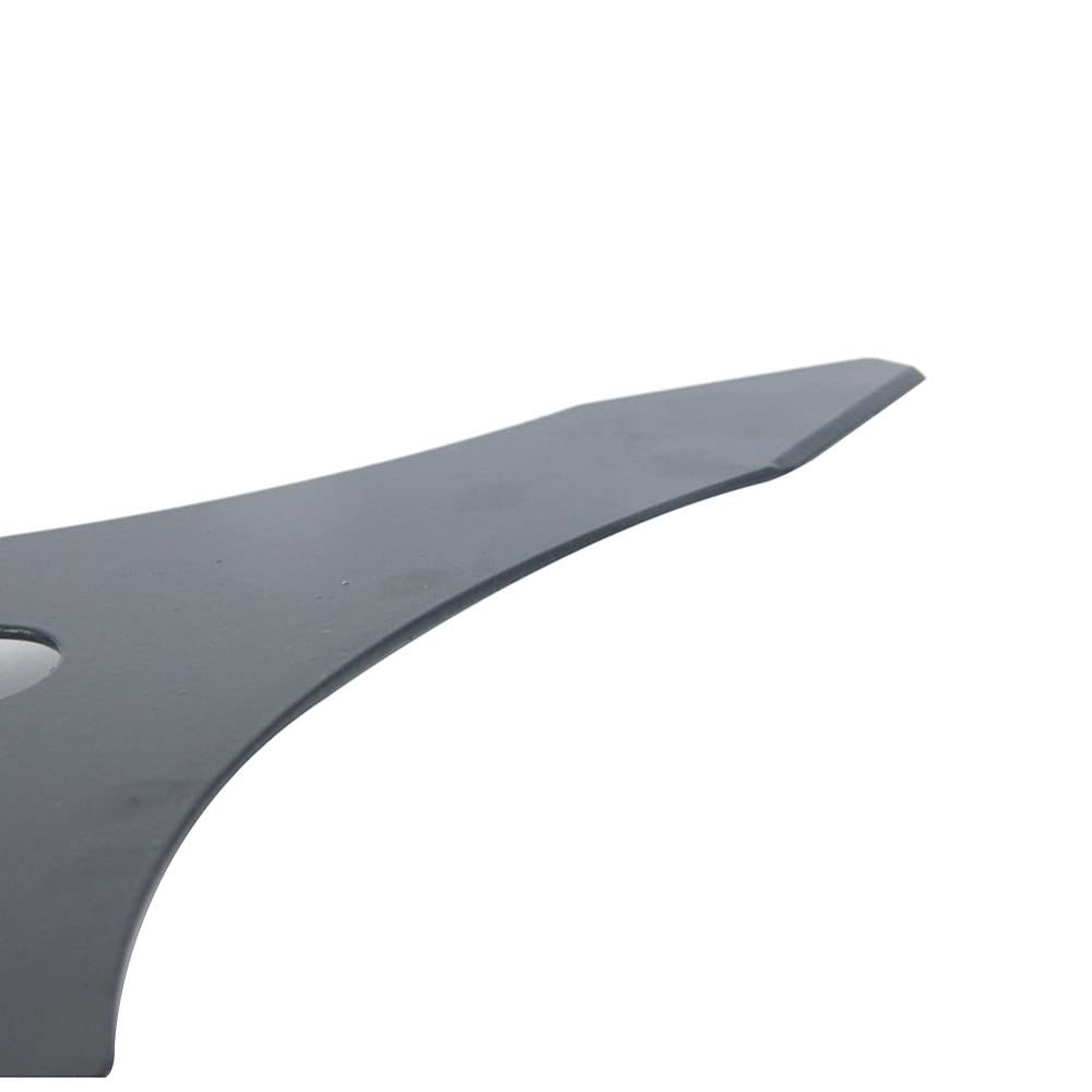 Confezione da 3 lame universali in acciaio 25,4 cm x denti, perno 20 mm, decespugliatore 255, per tosaerba Parti di ricambio