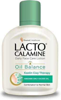 Lacto Calamine Face Lotion for Oil Balance Combination to Normal Skin 120 ml