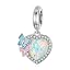 Butterfly Opal Heart