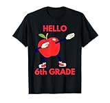 Hello Cute School Day Dabbing Apple