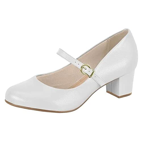 Sapato Feminino Boneca Napa Branco Beira Rio 4777.475