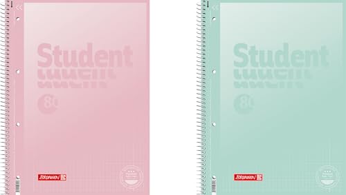 BRUNNEN Collegeblock Premium Student „Pastell“ A...