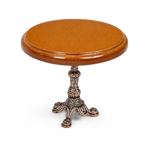 Table d'appoint miniature en bois 1:12 mobilier premium