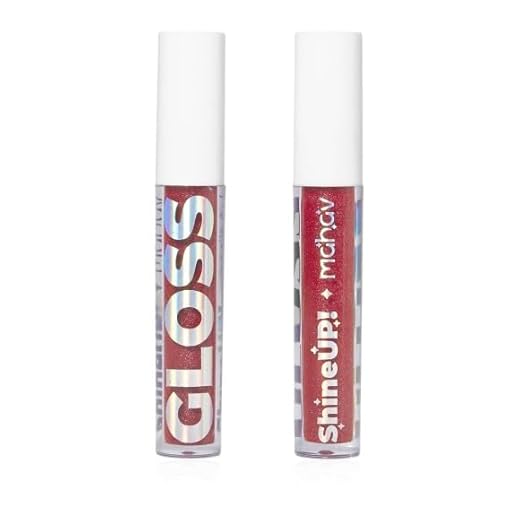 Gloss Labial Shine Up | Mahav | Brilho Intenso e Hidratante para Lábios Radiantes - Cherry Shine