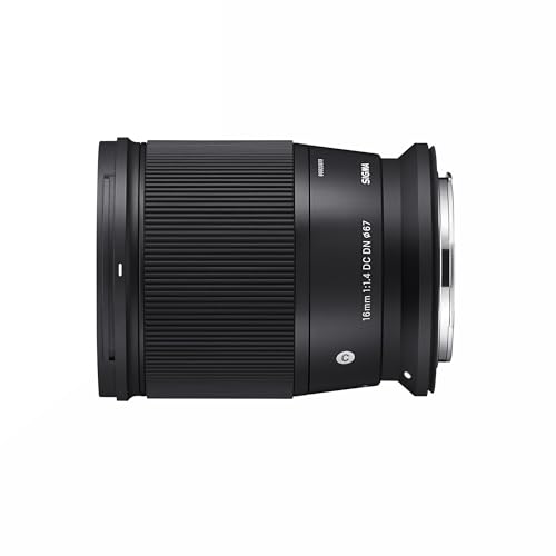 Image of Sigma 16mm f /1.4 DC DN Contemporary Lens for Canon RF Mount