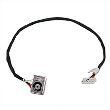 Zahara DC Power Jack with Cable Socket Plug Connector Replacement for HP G72-B66US G72-B62US G72-B60US 35070SU00-H59-G 7Pin