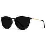 WearMe Pro Round Polarized Sunglasses for Women - UV400 Protection, Lightweight Frame, Vintage Retro Style - Image 5