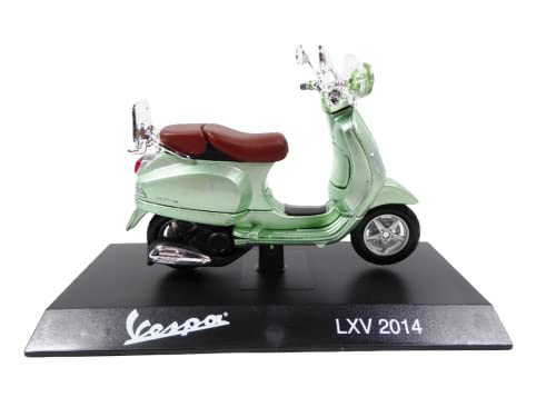 OPO 10 - Collectible miniature scooter 1/18 compatible with Piaggio Vespa LXV - 2014 - VES1002, Green - Image 2