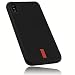 Produktbild mumbi Hülle kompatibel mit iPhone X Handy Case Handyhülle double GRIP, schwarz