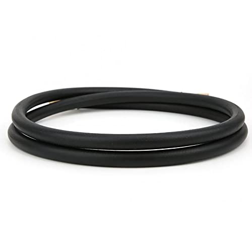 Tuyau Soudage Gaz Inerte FTVOGUE 2m - 1/4" - Argon CO2 Azote - Caoutchouc Et Laiton