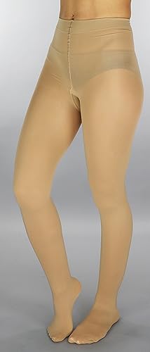 Mona's Choice Ladies Run Resistant Light Gloss Opaque Tights/Waitress Tights3