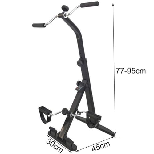 Image of Electric Pedal Portable Mini Exercise Bike Stepper, Adjustable Resistance for Arm & Leg, Stroke Rehabilitation Machine