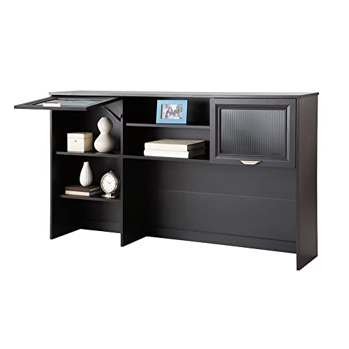 RealspaceMagellan 58"W Hutch For Corner Desk, Espresso