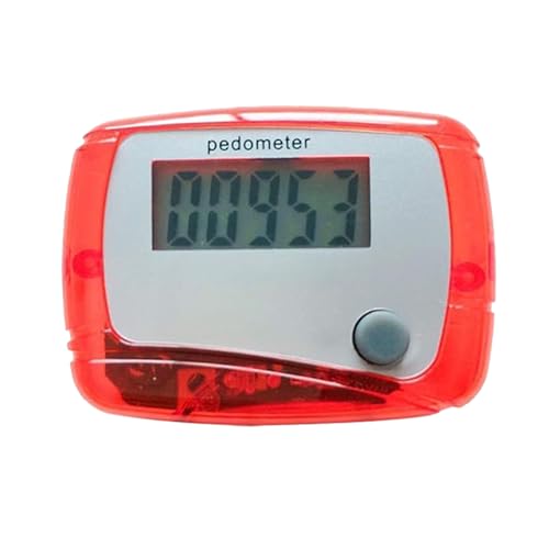 Contador de pasos - Podómetro con visualización de tiempo | Sttep Trracker | Contador de seguimiento | Monitor de fitness preciso para caminar, correr | Trracker de actividad adecuado para ejercicio