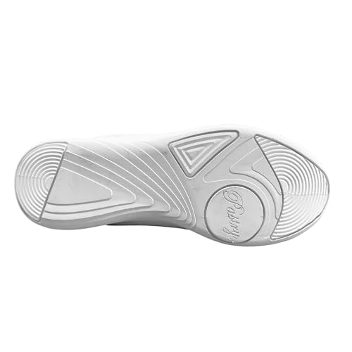 Pastry Women's Sneakers Low Top Studio Trainer, White/White, 8.53