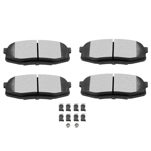 Image of SCITOO D1304 Rear Semi-Metallic Brake Pads Sets Fit For Lexus LX570 2008-2011 2013-2018,For Toyota Land Cruiser 2008-2011 2013-2018,For Toyota Sequoia 2008-2018,For Toyota Tundra 2007-2018