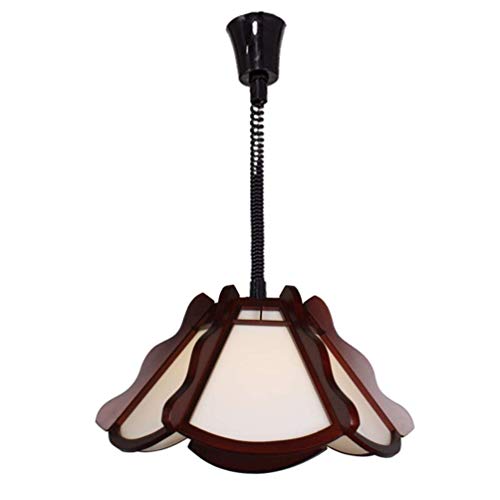Lustre de restaurant chinois avec lampe réglable pour salle de mahjong et échecs