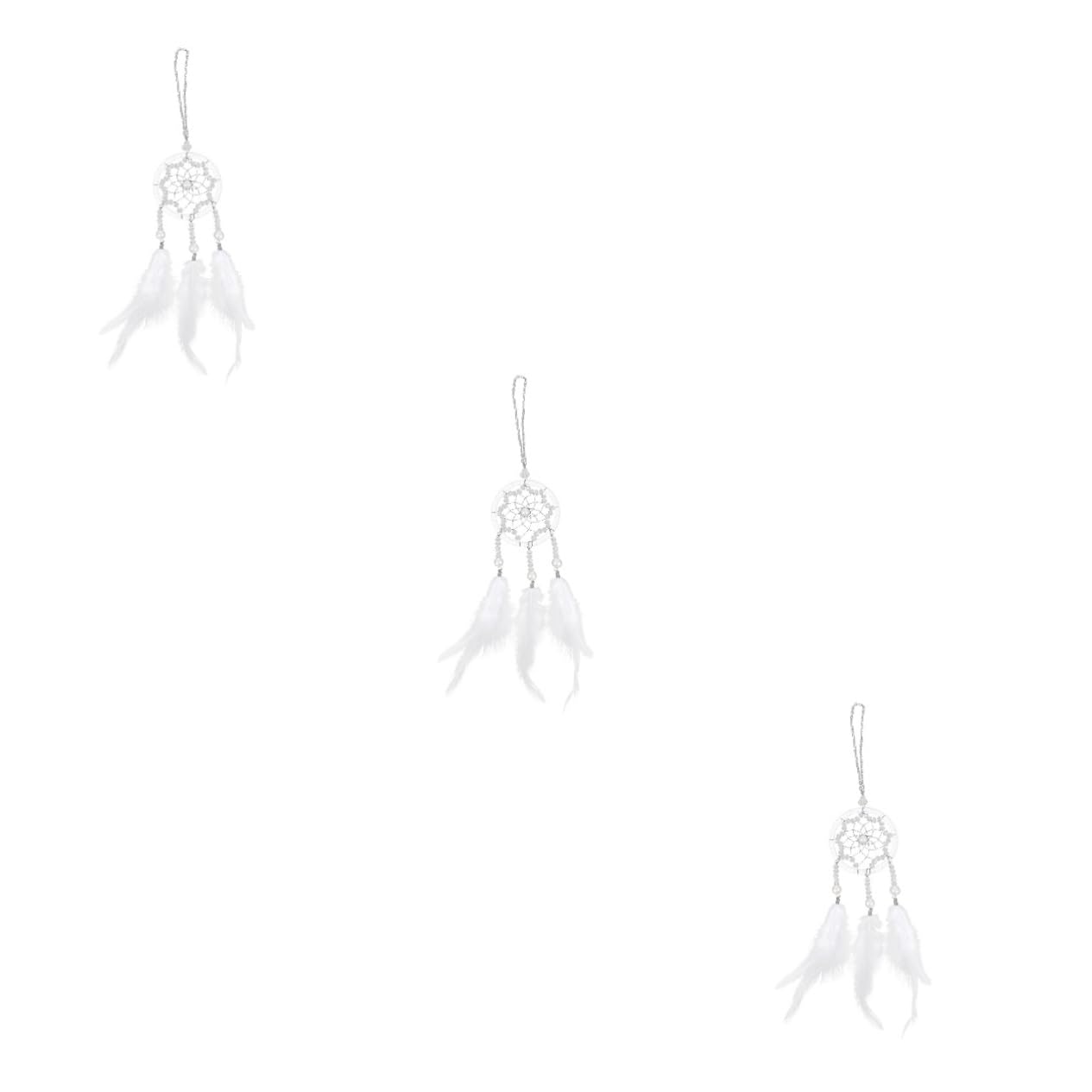 Atrapa sueños hecho mano Zerodeko decoración original y duradera de 3 piezas