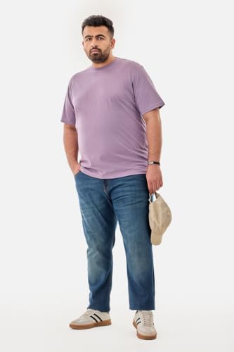 Image of SNITCH Men Polo Plus Size T-Shirt | Knitted Solid Polo with Contrast Tipped Collar & Logo Embroidery | 100% Cotton Breathable Lightweight Smart Casual Wear