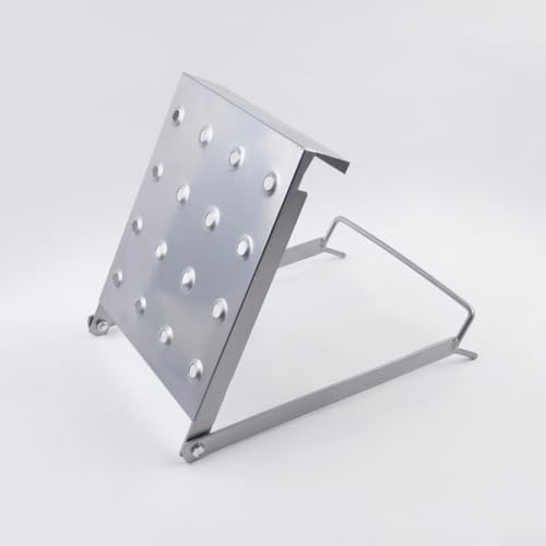 Estante de escalera de aleación de aluminio plegable para andamios de 34,5 x 26,8 cm 4