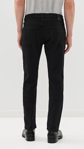 Image of PAIGE Men's Federal Transcend Slim Straight Jeans, Black Shadow, 34