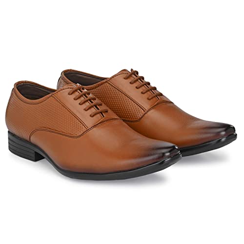 Image of AZZARO BLACK Men's Synthetic Leather Formal Shoes