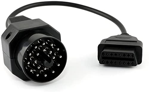 ANCEL BM700 BD300 Obd2 Female to 20 pin Extension Convert Adapter OBD1 to OBD II Cable for 20 Pin E31 E32 E34 E36 E39 E38 E53 X 5 Z3