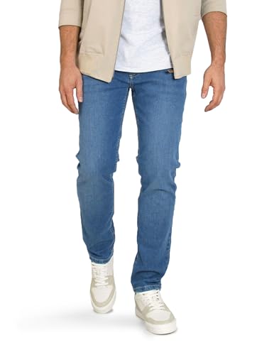 MAC Herren Jeans Arne Pipe Light Weight Denim, H421 Mid Blue Used
