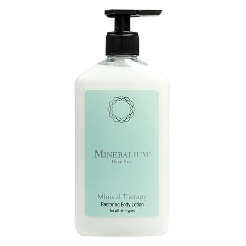 Mineralium - Loción Corporal Hidratante con Minerales del Mar Muerto - Nutre e Ilumina la Piel - Aceite de Almendra Dulce y Vitamina E - Sin Sulfatos ni Parabenos - 400ml