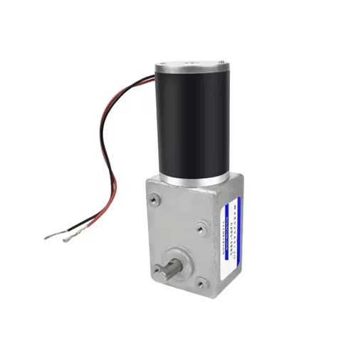 Moteur à engrenage à vis sans fin 24V CW/CCW à haute durabilité pour couple extrême