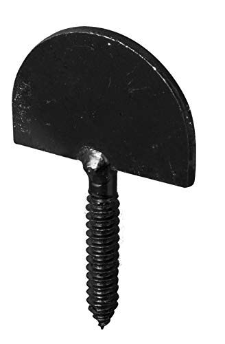 CQFD Butée volets droite à vis x2 acier noir