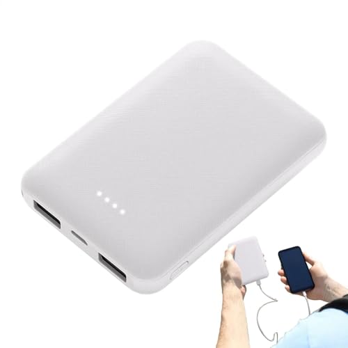 Cargador Portátil Power Bank - Batería PowerBank de 10000mAh, Salida Universal 5V Cargador de Teléfono de Carga Rápida para Dispositivos USB, Tablets, Smartphones