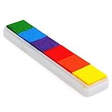 Colores brillantes en 6 colores. Utilizar juntos para un efecto perfecto. O utilice colores individuales con pequeños sellos.