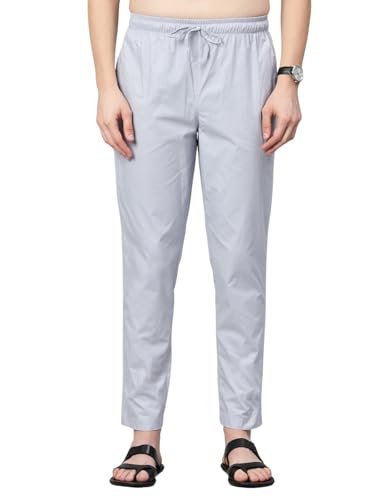 Majestic Man Men's Regular Fit Mid Rise Casual Style Pure Cotton ...