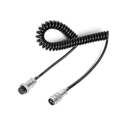 Adaptador de micrófono de 4 pines a 6 pines Fumei para eliminar ruidos en radio CB