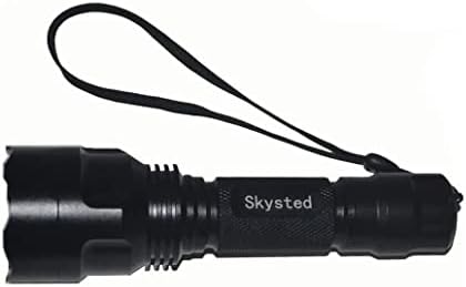 Skysted® Best C8 Single Mode True 10W L2 LED 1300LM Tactical Ultra Bright Portable Flashlight