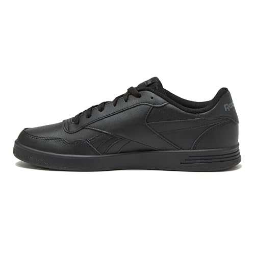Reebok Court Advance Sneakers for Men - Casual Tennis Mens Shoes Size 6 to 15, White or Black, Core Black/Pure Grey/Core Black, 11.53