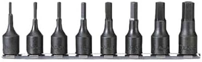 Ko-ken RS3012A/8-L52 3/8 Sq. Dr. Bit Socket set 1/8-1/2 Hex 200mm 8 pieces