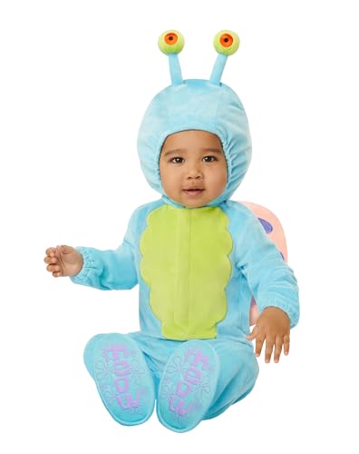 Image of Spirit Halloween SpongeBob SquarePants Baby Gary the Snail Jumpsuit Costume | Officially Licensed