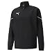 Puma Herren teamRISE Sideline Jacket Trainingsjacke, Black White, 3XL