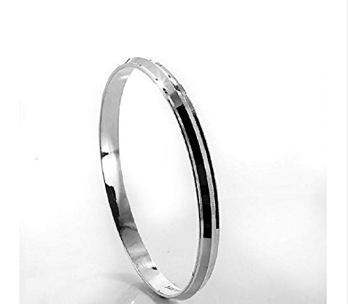 Silver Jewel Pure 92.5 Silver Punjabi Kada For Men And Women (2.8, 92.5 Sterling Silver)