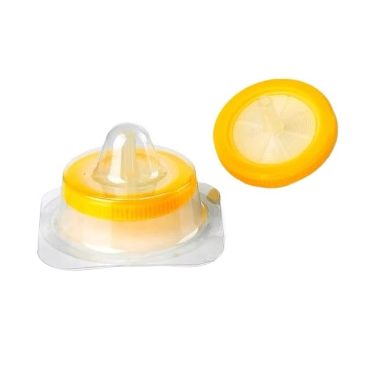 Unidad de filtración estéril de laboratorio con aguja de membrana de éster de celulosa mixta (MCE) de 33 mm en lugar de Millex GS SLGS033(33mm 0.22um)