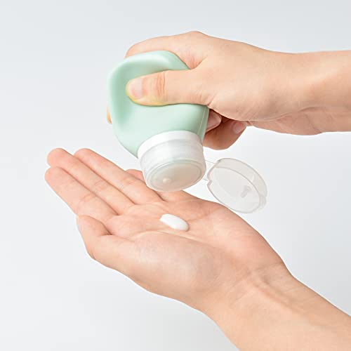 image for 15 Pcs ​Silicone Travel Bottles Set For Travel Accessories,Leplatom 