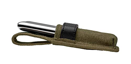 Escoda Artist Watercolor Travel Brush Set W/ Canvas Pouch, 3 Short Handle Brushes (Green) #TOP5