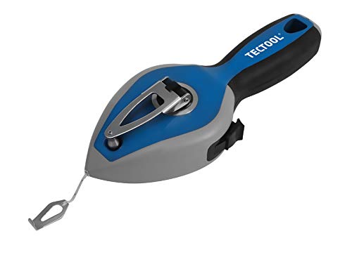 TECTOOL Professionnel - Cordon en coton tressé de 30 m - Diamètre : 1,5 mm - Capacité : 200 g - Fonction stop - Boîtier robuste